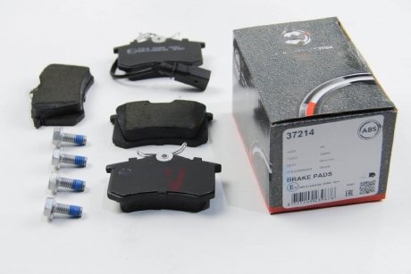 Комплект тормозных колодок, дисковый тормоз A.B.S. 37214 (фото 1)