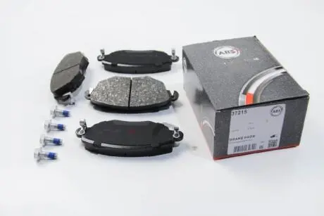 Комплект тормозных колодок, дисковый тормоз A.B.S. 37215