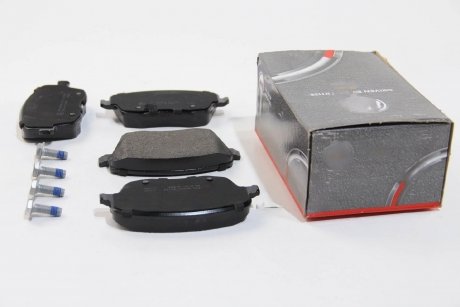 Комплект тормозных колодок, дисковый тормоз A.B.S. 37241 (фото 1)