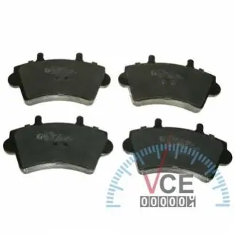 Комплект тормозных колодок, дисковый тормоз A.B.S. 37290