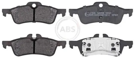 Тормозные колодки дисковые A.B.S. 37305