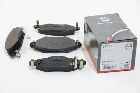 Комплект тормозных колодок, дисковый тормоз A.B.S. 37309 (фото 1)