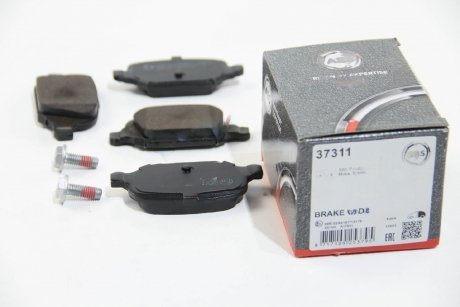 Комплект тормозных колодок, дисковый тормоз A.B.S. 37311 (фото 1)