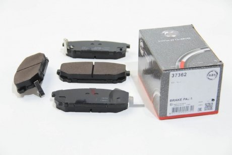 Комплект тормозных колодок, дисковый тормоз A.B.S. 37362 (фото 1)