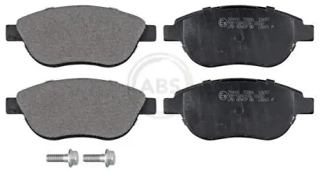 Тормозные колодки, дисковый тормоз (набор) A.B.S. 37418