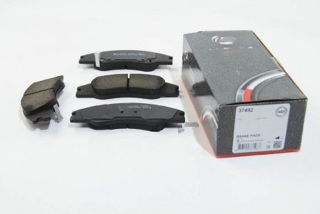 Комплект тормозных колодок, дисковый тормоз A.B.S. 37492 (фото 1)