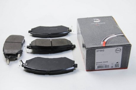 Комплект гальмівних колодок, дискове гальмо A.B.S. 37502