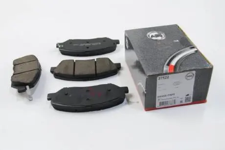 Комплект гальмівних колодок, дисковий гальмо A.B.S. 37522