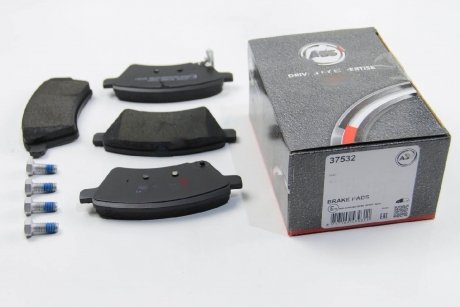 Комплект тормозных колодок, дисковый тормоз A.B.S. 37532 (фото 1)