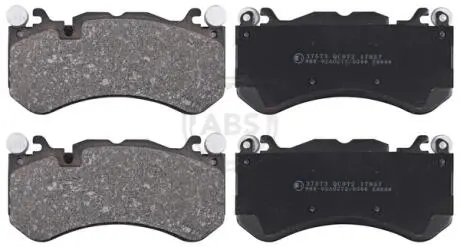 Комплект гальмівних колодок, дискове гальмо A.B.S. 37573