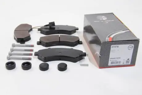 Комплект тормозных колодок, дисковый тормоз A.B.S. 37576