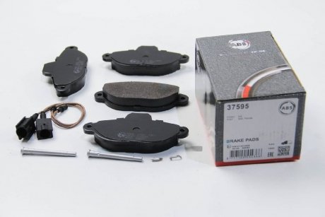 Комплект тормозных колодок, дисковый тормоз A.B.S. 37595 (фото 1)