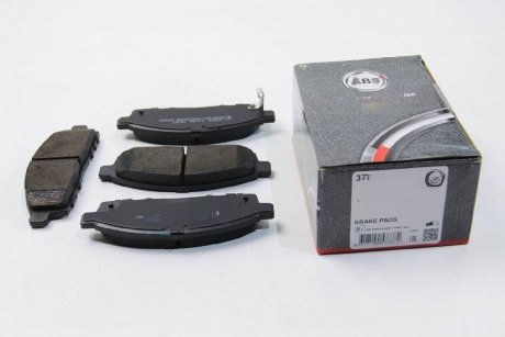 Комплект тормозных колодок, дисковый тормоз A.B.S. 37624