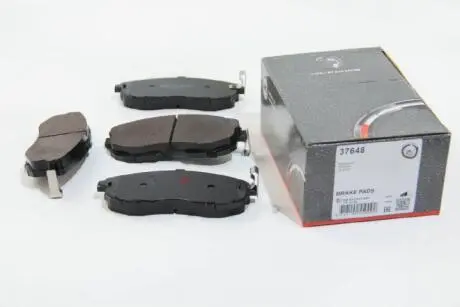 Комплект тормозных колодок, дисковый тормоз A.B.S. 37648