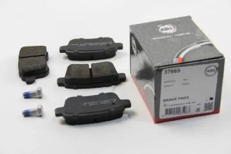 Комплект тормозных колодок, дисковый тормоз A.B.S. 37665