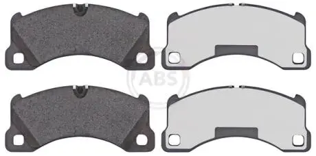 Комплект тормозных колодок, дисковый тормоз A.B.S. 37695