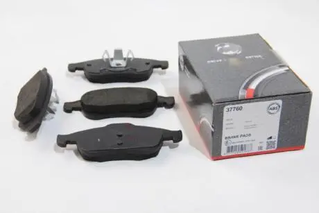 Комплект тормозных колодок, дисковый тормоз A.B.S. 37760