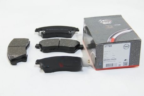 Комплект тормозных колодок, дисковый тормоз A.B.S. 37789