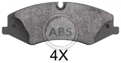 Гальмівні колодки дискові A.B.S. 37803