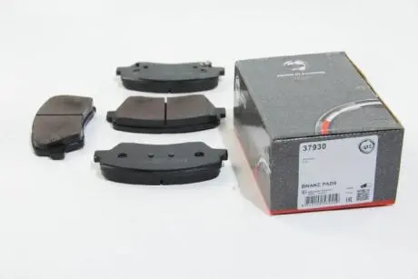 Комплект гальмівних колодок, дискове гальмо A.B.S. 37930