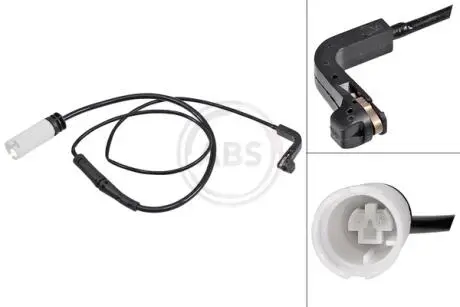 Сигнализатор, износ тормозных колодок A.B.S. 39617