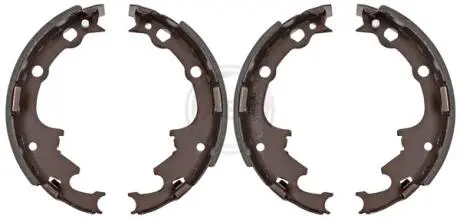 Комплект тормозных колодок A.B.S. 40538