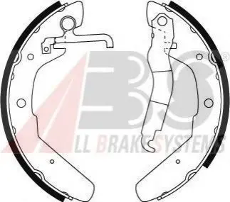 Комплект тормозных колодок A.B.S. 8801