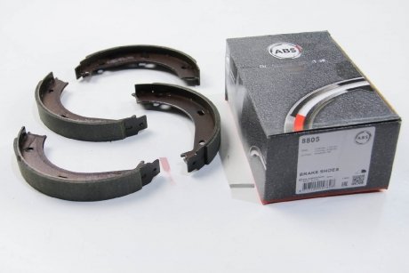 Комплект тормозных колодок, стояночная тормозная система. A.B.S. 8805 (фото 1)