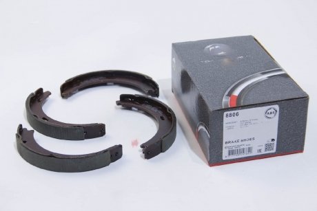 Комплект тормозных колодок, стояночная тормозная система. A.B.S. 8806 (фото 1)
