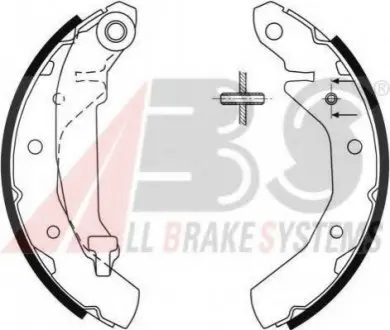 Комплект тормозных колодок A.B.S. 9061