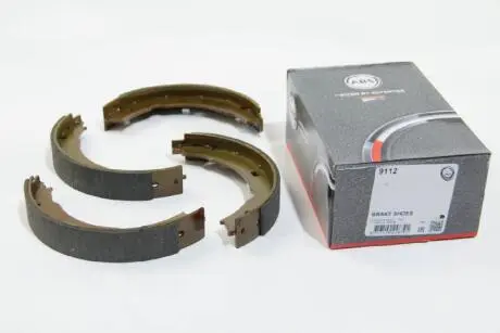 Комплект гальмівних колодок, стоянкова гальмівна система A.B.S. 9112