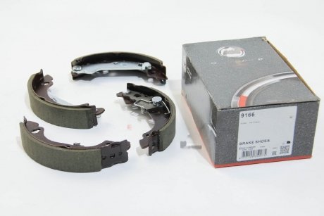 Комплект тормозных колодок A.B.S. 9166 (фото 1)