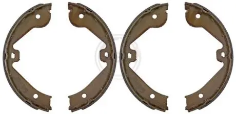 Комплект тормозных колодок, стояночная тормозная система. A.B.S. 9177