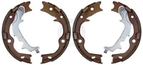 Комплект гальмівних колодок, стоянкова гальмівна система A.B.S. 9318