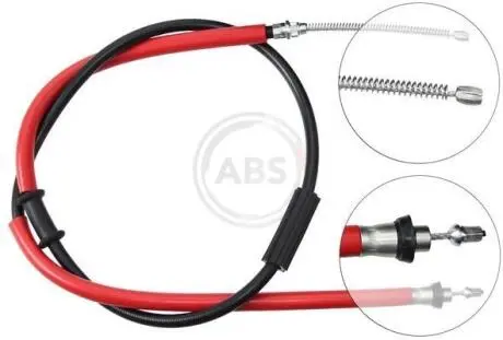 Трос ручного тормоза задний, правый A.B.S. K10538