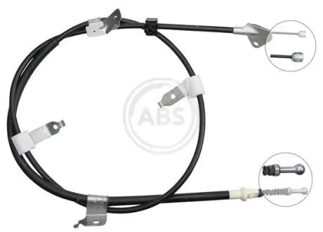 Трос ручного тормоза зад. аuris/ сorollа 07-18 Пр. A.B.S. K12070