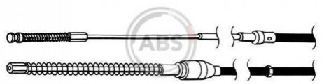 Трос, стоянкова гальмівна система A.B.S. K12886 (фото 1)