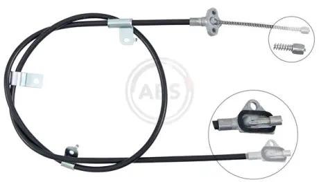 Трос ручного тормоза A.B.S. K14099