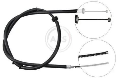 Трос ручного гальма A.B.S. K16758