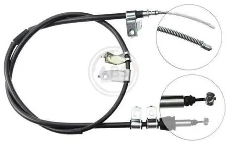 Трос ручного тормоза A.B.S. K19318