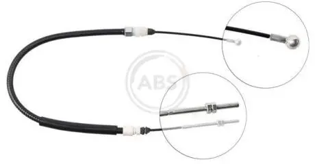 Трос, стоянкова гальмівна система A.B.S. K19728