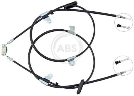 Трос стояночных тормозов задний A.B.S. K19896