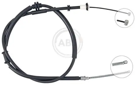 Трос ручного тормоза fiat tipo 15- A.B.S. K19985