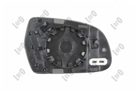 Стекло зеркала заднего вида левое с подогревом ABAKUS/DEPO/LORO 0229G01