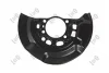 Кожух тормозного диска передний, левый ABAKUS/DEPO/LORO 13107219 (фото 1)