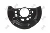 Кожух тормозного диска передний, правый ABAKUS/DEPO/LORO 13107220 (фото 1)