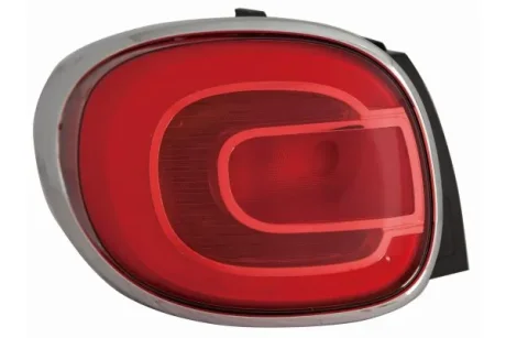 Фонарь задний левый (led-p21-5w-p21w) fiat 500 l 09.12-06.17 ABAKUS/DEPO/LORO 6611957LUEN