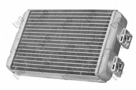 Радиатор печки premium line ABAKUS/DEPO/LORO 0040150015B (фото 1)