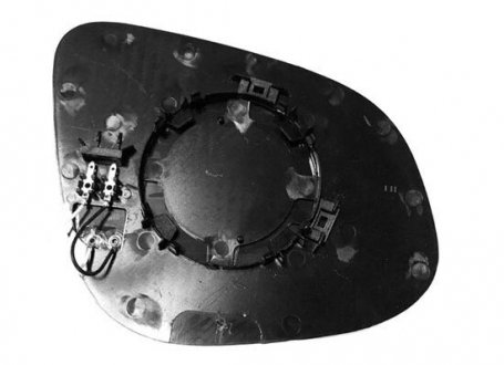 Вставка зеркала бокового вида с подогревом, левое ABAKUS/DEPO/LORO 3167G03 (фото 1)