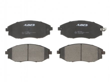 Комплект гальмівних колодок, дискове гальмо ABE C10021ABE (фото 1)
